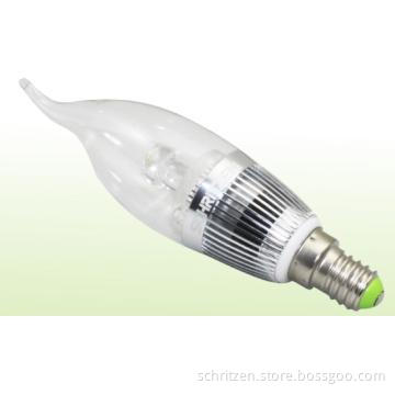 LED global bulb light E14 and E17 base  with high lumen and gold base